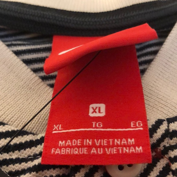 Niki shirt size XL color navy and white - Picture 3 of 4